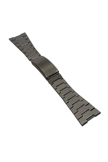 Vintage Steel Watch Band 24mm Gray