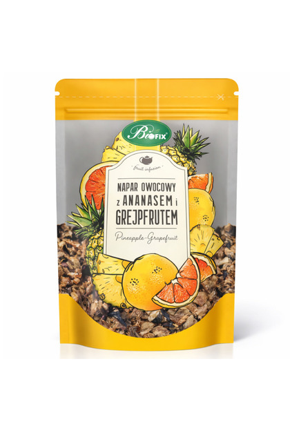 Ceai-Infuzie de fructe cu ananas si grapefruit, fara zahar, 100g