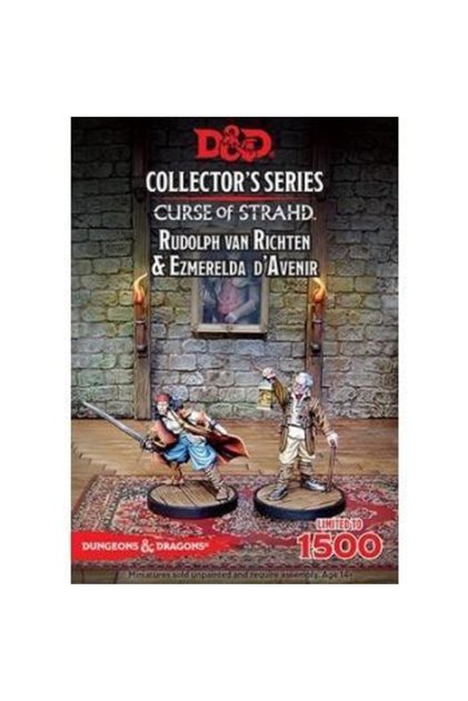 Dungeons & Dragons - Blestemul Strahd - Ezmerelda DAvenir & Rudolph Van Richten