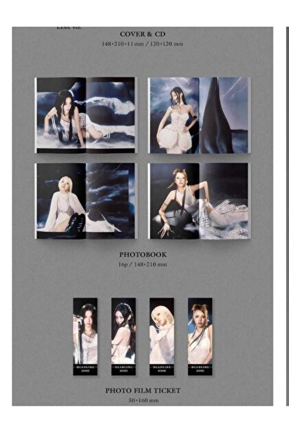 BLACKPINK DEADLINE LISA 宮下パーク購入特典　最終値下げ tays store BLACKPINK - 3rd Album [DEADLINE] SILVER Ver. Lisa