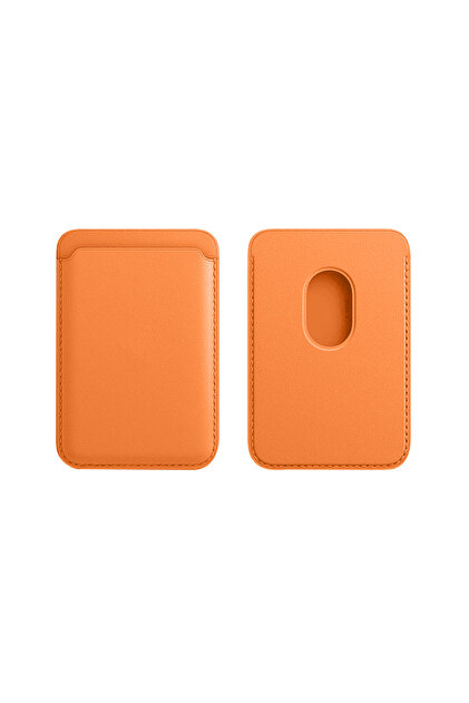 iPhone 16-16 Plus - 16 Pro - 16 Pro Max Compatible First Class Magsafe Wallet Magsafe Leather Card Holder