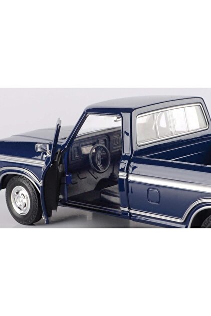 Motor Max 1:24 1979 Ford F-150 Custom Kahverengi Kamyonet Mavi