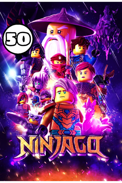Carte de colorat, 50 de ilustratii Ninjago, A4