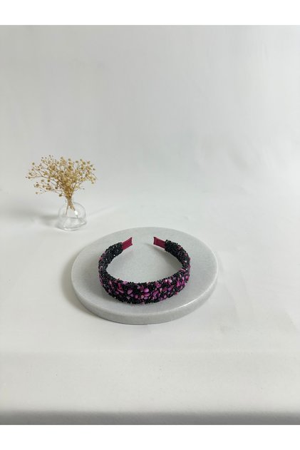 Natural Stone Crown Hairband