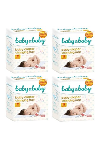 Baby Care Cover with Anti-Slip Tape 60X60Cm 10Pcs X 4 Pieces