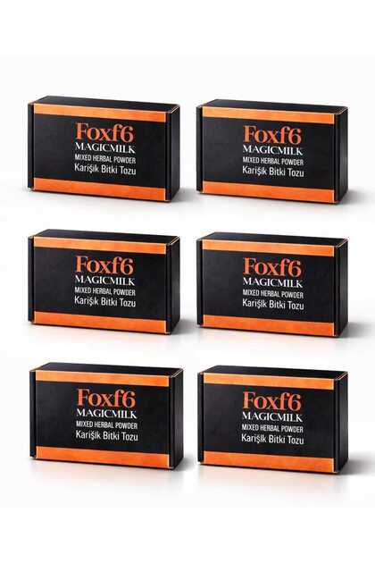forx6 FOXF6 Magıc Milk Karışık Bitki Tozu 6 Aylık 30 Şase yeni