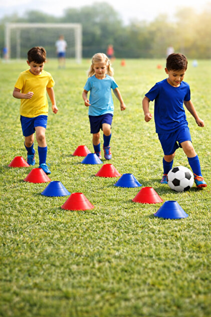 PAKİTO Çocuk Antrenman Koordinasyon Çanak seti-Futbol-paten