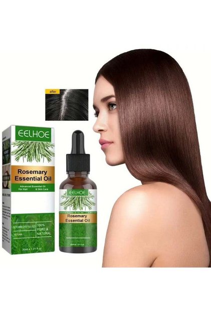Rosemary Oil For Hair, Rosemary Essential Oil For Daily Use, Care For All Hair Types, Strengthens Ha
