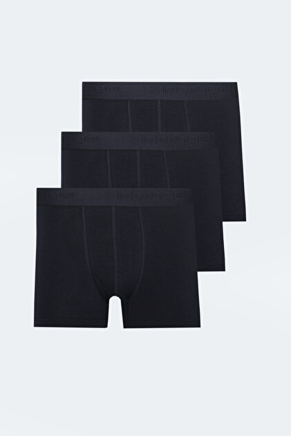 Jama Set of 3 Men's Navy Blue Boxers