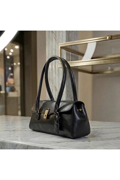Black Bella Noir Black Women's Hand and Shoulder Bag