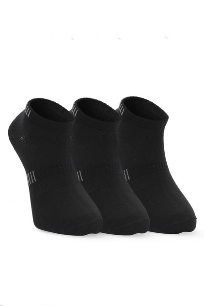 Jagger 3-Pack Men's Black Socks
