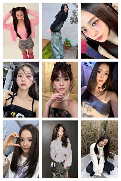Kpop Dünyasi BLACKPINK Jisoo '' Amortage '' Photocards Set POB 2
