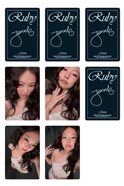 blackpink ジェニー　Jennie トレカ　album special BLACKPINK ジェニー グッズ フォトメッセージカード 56枚 トレカ ミニ