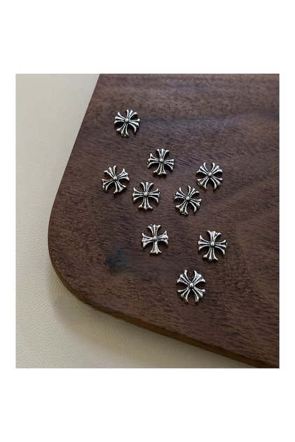 Διακόσμηση Νυχιών 3D Marquise, Ασημί
