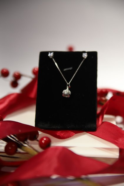 Set Crystal Sphere – Colier și cercei