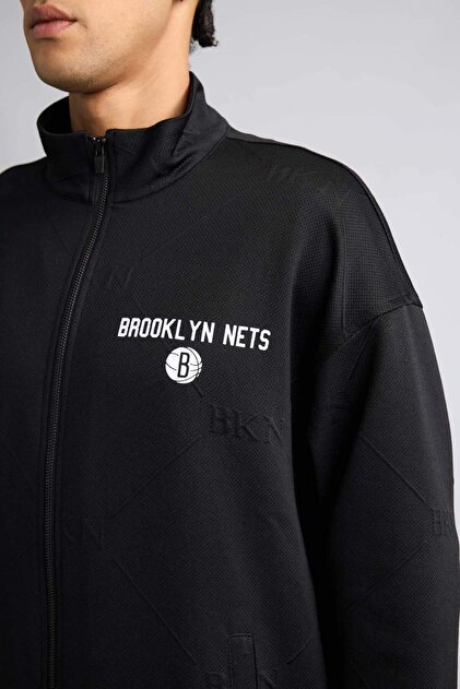 Defacto NBA Brooklyn Nets Oversıze Hırka G9651AX26SP - Fiyatı