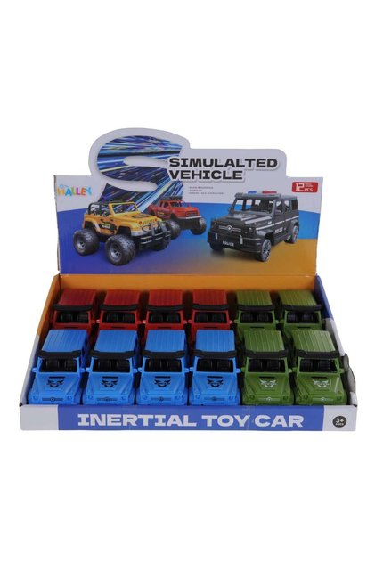 Frictional g Case Jeep Toy Car – Inertial Model (Single Gön Leather m)