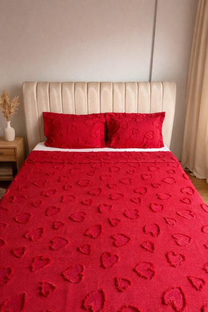 Cozy Love Çift Kişilik Yatak Örtüsü Takımı