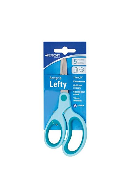 Softgrip Sol El Water Green Children's Scissors 13 cm