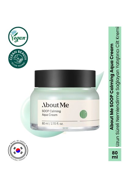 Soop Calming Aqua Cream Jeju Cypress Water Soothing Moisturizing Face Cream 80 ml