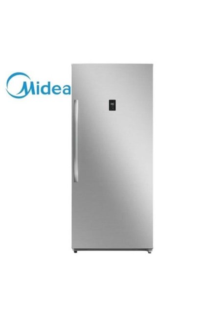 21 Feet Vertical Freezer - Convertible to Refrigerator - No Frost Technology - Steel Color - M
