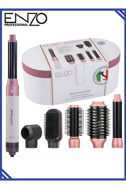 EN-4133-4 6-in-1 Hair Dryer Brush & Multi Styler – Ionic Hot Air Blow Dryer, Hair Straightener