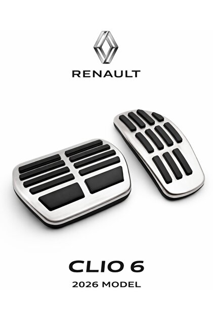 Renaul Clio 6 2026 Model Otomatik Pedal Seti