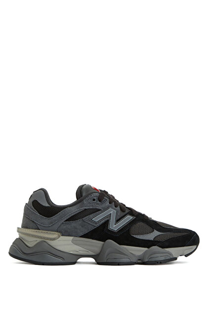 New Balance 9060 Siyah Kadın Deri Sneaker Castlerock U9060BLK