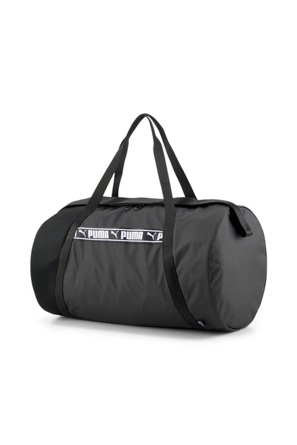Womens Active Training Essentials Barrel Bag - Black