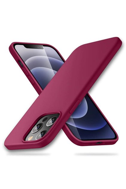 Θήκη Cloud για iPhone 12 Pro Max σε μπορντό χρώμα