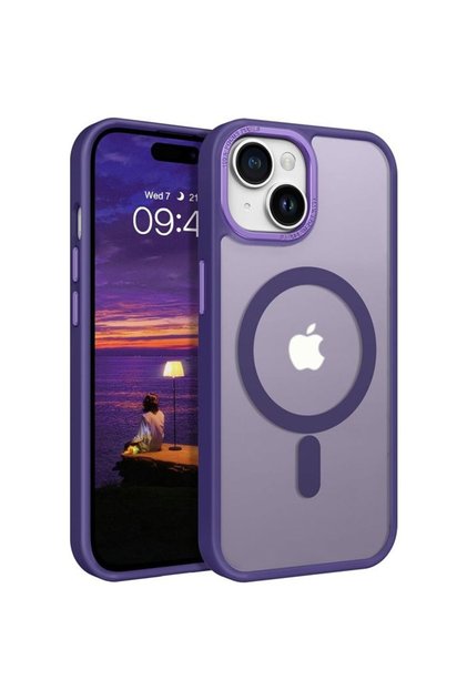 Θήκη MagCase Focus Frosted Purple iPhone 15 Plus
