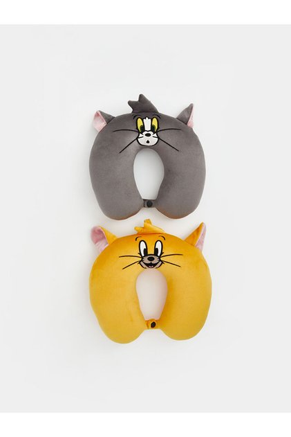 Mixed Tom and Jerry Figure Neck Pillow