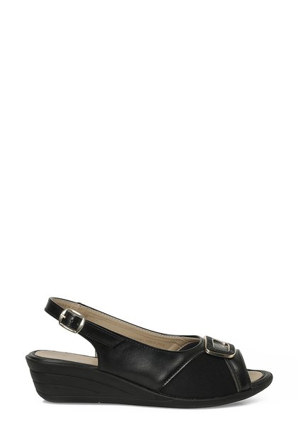 166970.Z6Fx Black Women's Flat Sandals