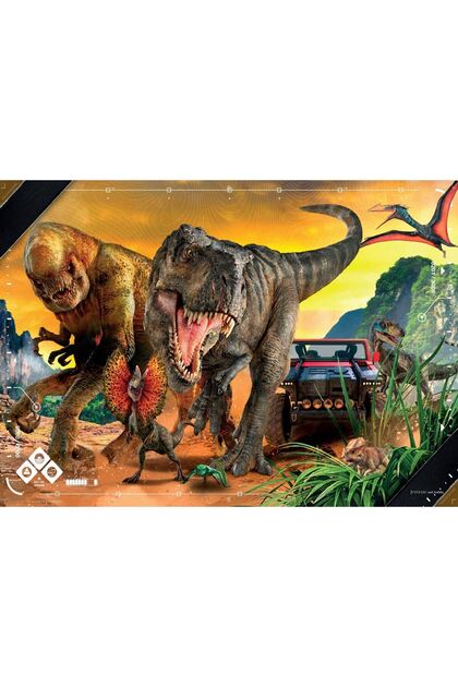 Ks Games 200 Parça Jurrasic World Erkek Çocuk Puzzle Yapboz