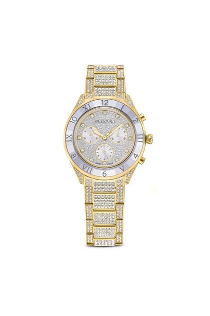 Swarovski Dextera Lux Saat İsviçre Üretimi Metal Bileklik Altin