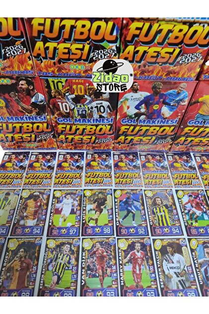 Emrah Gültekin Futbol Ateşi 2026-2027 Gol Makinesi 25 Poşet 50
