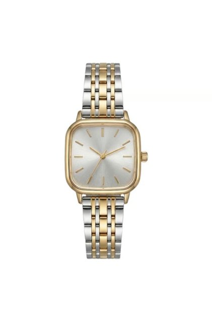 Steel Cord Minimal Square Women Wrist Watch