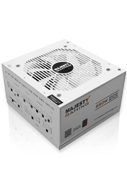 850W Bronze Power Supply - Fully Modular - Supports RTX 50 - Compatible with ATX 3.0 and PCI
