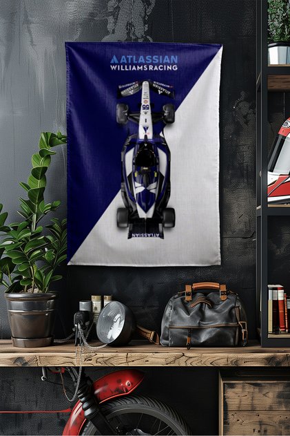 F1 Themed Atlassian Wall Covering Rug Si Tapestry Formula 1