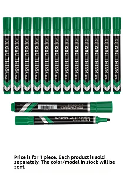 Permanent Marker Round Tip 1.5 mm 1 Piece Green (Eu10150)