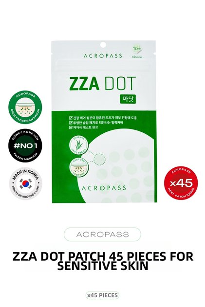 شريط حمض الساليسيليك ذو النقاط الدقيقة ZZA Dot 45 قطعة