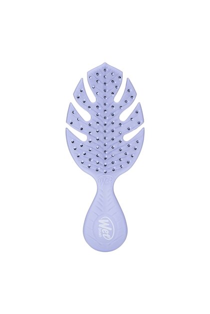 Go Green Mini Detangler Detangling Hair Brush Lilac