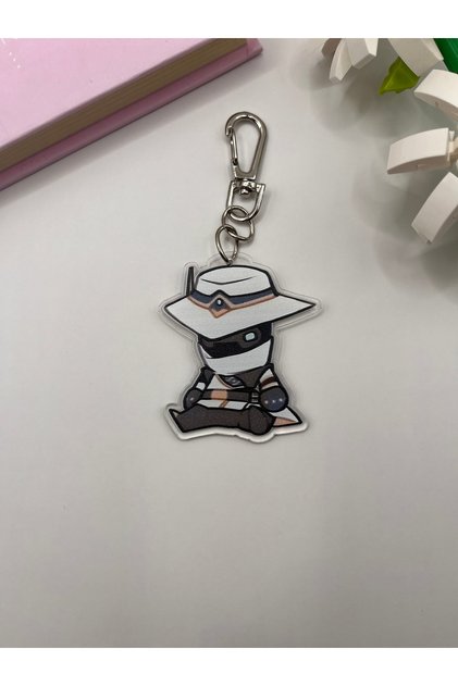 Valorant Game Cypher Game Keychain / Bag Ornament