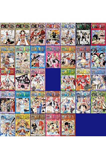 One Piece 1-17, 19-31 Arası (18.Cilt yok) 30 Lu Manga Seti