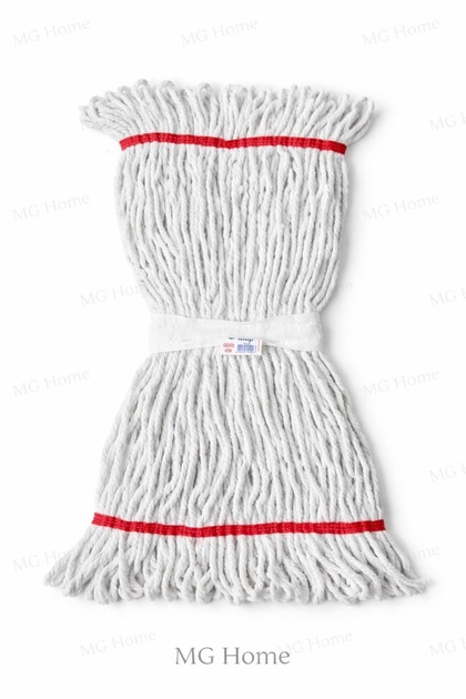 25 Cm BEYAZ GENİŞ MOP 💙Islak Mop Püskül Paspas Başlığı Islak Mop Yedeği Paspas Mop Temizlik