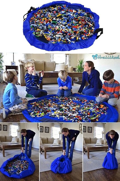 Çocuk Oyuncak Hurcu Çanta Oyun Halısı Puzzle Ve Yapboz Eğitici Oyuncaklar Sepeti