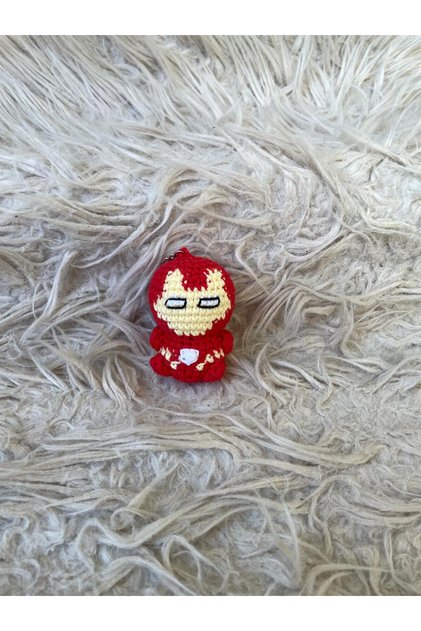 Amigurumi Knitted Keychain - Handmade Bag Accessory and Gift Figure