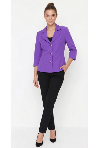 Kısa Blazer Ceket