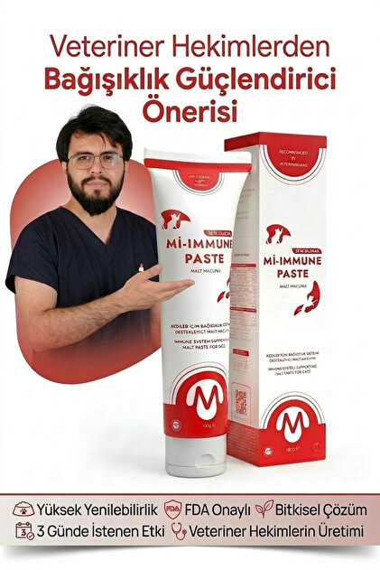 Miniklisi Kedi Bağışıklık Malt Macunu 100 gr Mi-İmmune Paste