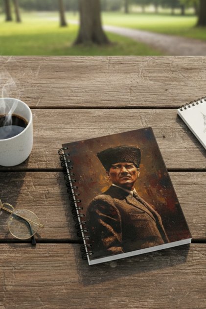 Ataturk Special Series Collection Hard Cover A5 Notebook - Lined 150 Pages